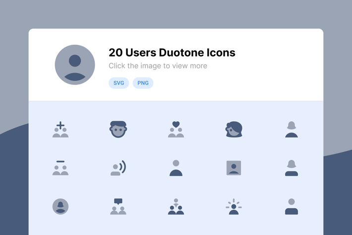 User Duotone Icons