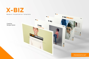 Xbiz - Powerpoint Template