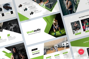 Fitness & Workout Presentation PowerPoint Template