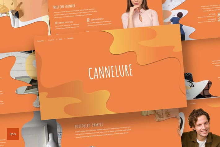 Cannelure - Powerpoint Template