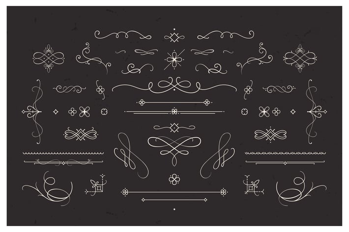 Flourishes & Dividers Vintage Collection