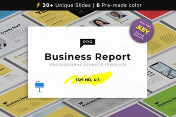 Business Report PRO Keynote Template