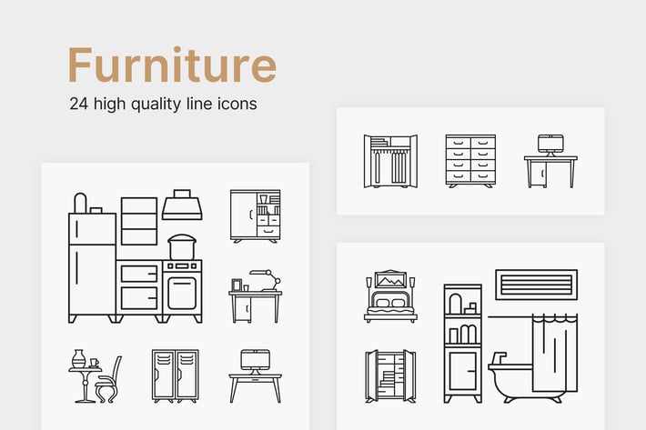 Furniture Icons 