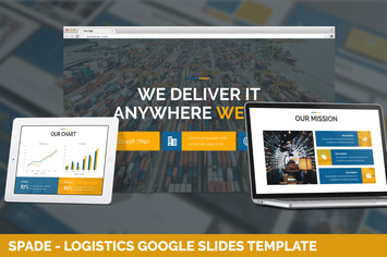 Spade - Logistics Google Slides Template