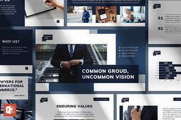 Law Firm PowerPoint Presentation Template