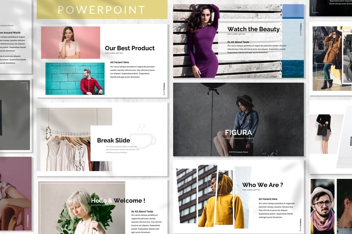 Figura - Fashion Powerpoint Template