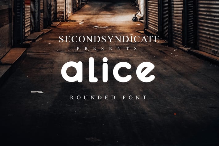 Alice - Rounded Font