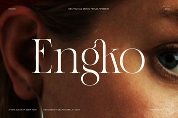 Engko - Elegant Serif Font
