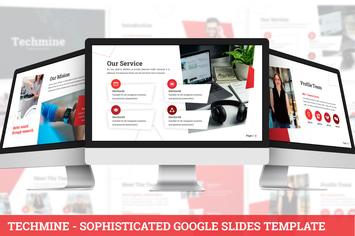 Techmine - Sophisticated Google Slides Template