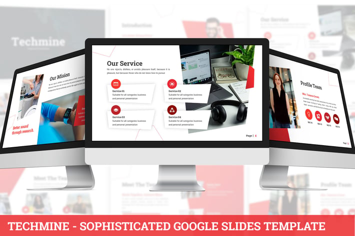 Techmine - Sophisticated Google Slides Template