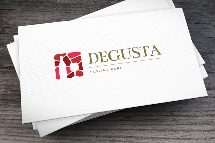 Degusta Logo Template