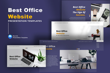 Best Office Website - Keynote Template
