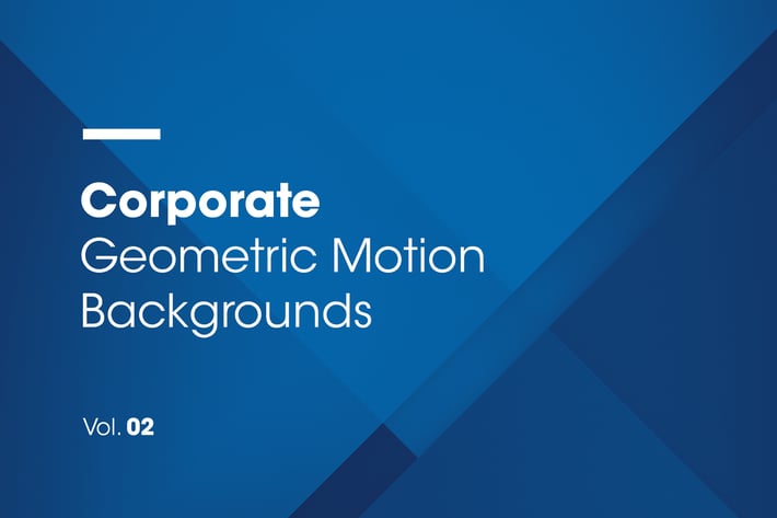 Corporate | Geometric Motion Backgrounds | Vol. 02