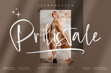 Prilistale Handwritten Font