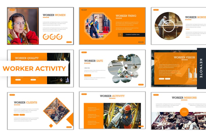 Worker Activity - Keynote Template