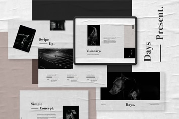 Days Business Minimal Keynote Template