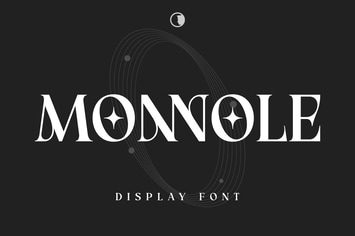 Monnole Display Font