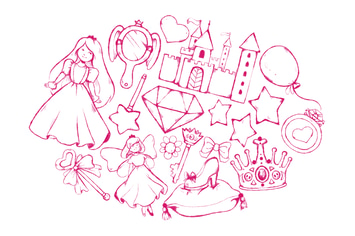 Fairytale Princess Doodles