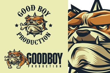Bulldog Mascot Logo
