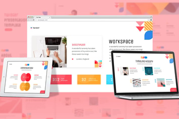 Twister - Geometric Google Slides Template