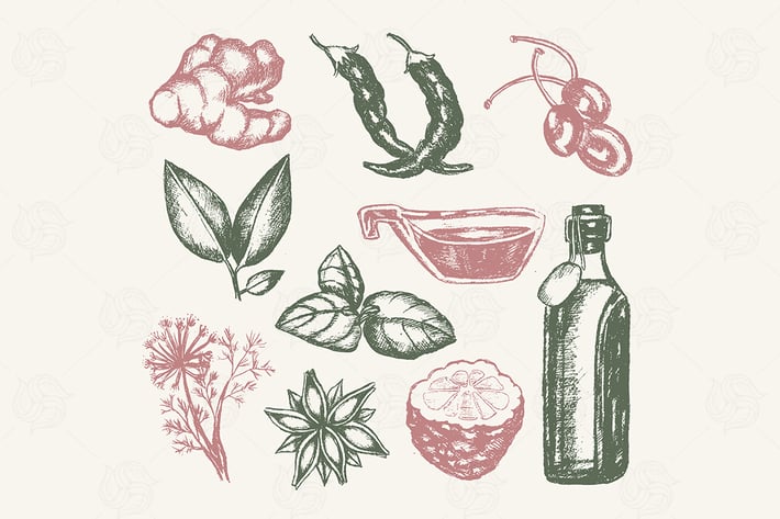 Flavoured Products - vintage composition