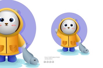 Cute Polar Illustration