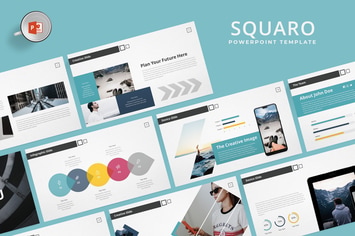 Squaro - Powerpoint Template