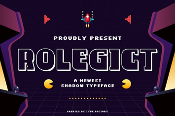 Rolegict - Shadow Typeface