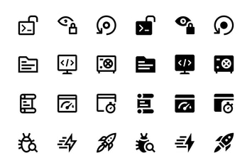 26 Web & Mobile Development Icons