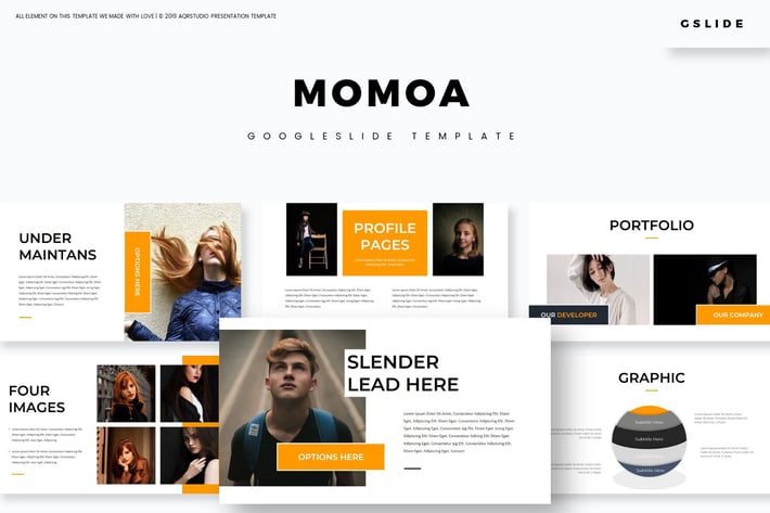 Momoa - Google Slides Template