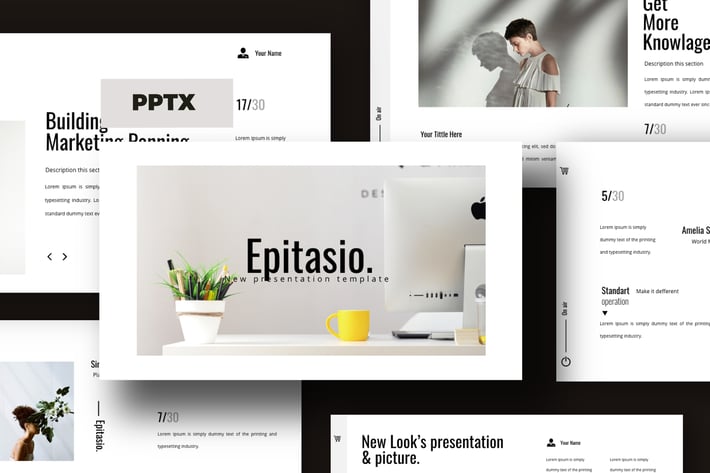 EPITASIO - Clean Powerpoint Business Company