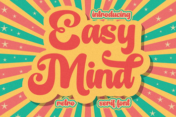 Easy Mind - Retro Script Font