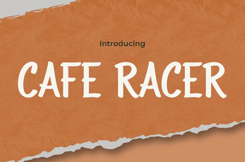 Cafe Racer - Retro Script Font