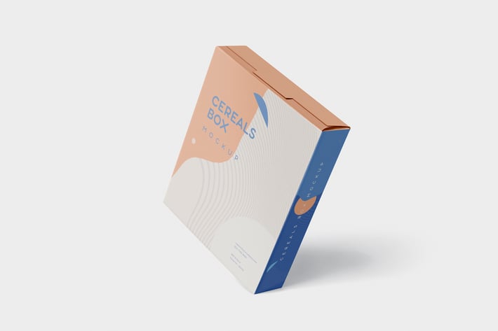 Cereals Box Mockup