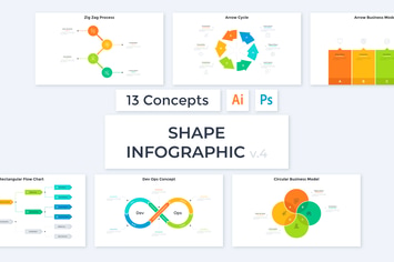 Shape Infographic v.4