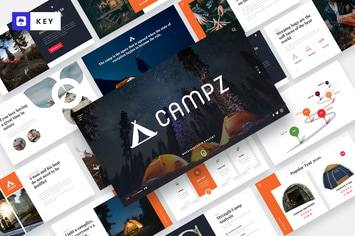 CAMPZ - Camping & Caravan Keynote Template