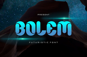 Bolem - Futuristic Font