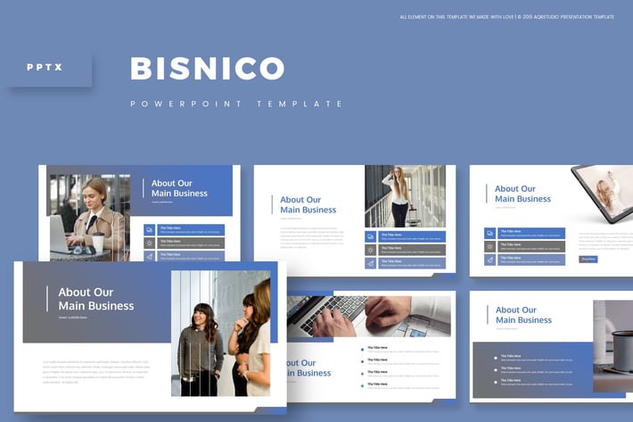 Bisnico - Powerpoint Template