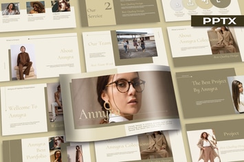 ANNYRA FASHIONN - POWERPOINT TEMPLATE