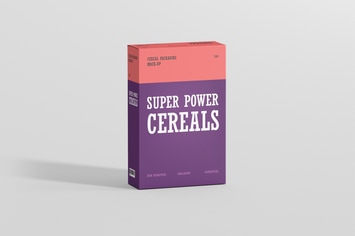 Cereals Box Mockup