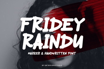 Fridey Raindu - Stamp & Hand Drawn Font