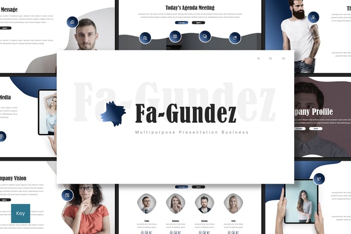 Fa-Gundez - Business Keynote Template