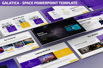 Galatica - Space Powerpoint Template