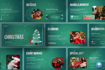 Merry Christmas Keynote Template