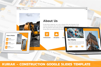 Kuriak - Construction Google Slides Template