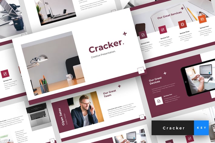 Cracker - Creative Keynote Template
