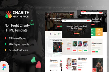 Non-Profit Charity Donation Bootstrap Template
