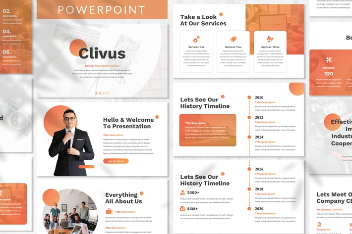 Clivus - Business Powerpoint Template