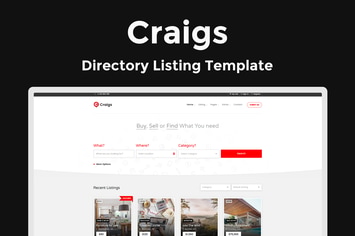 Craigs - Directory Listing Template