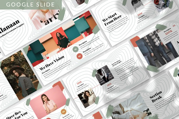 Alanaan - Creative Google Slide Template